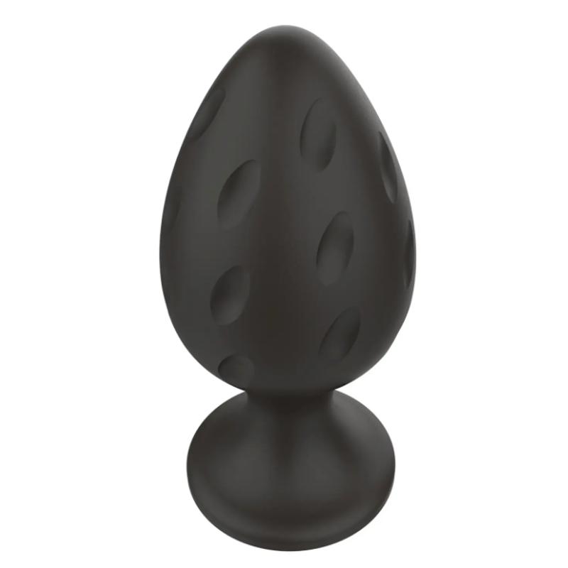 Анальний силиконовый плаг Boss Series - Silicone Anal Plug M 3,5 cm