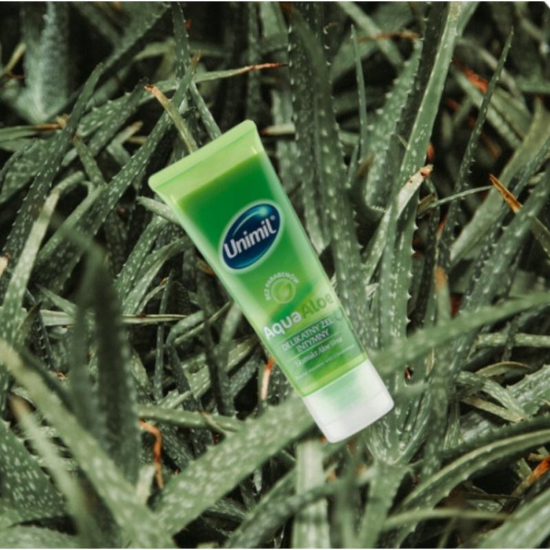 Увлажняющий гель Unimil Aqua Aloe на водной основе 80 мл
