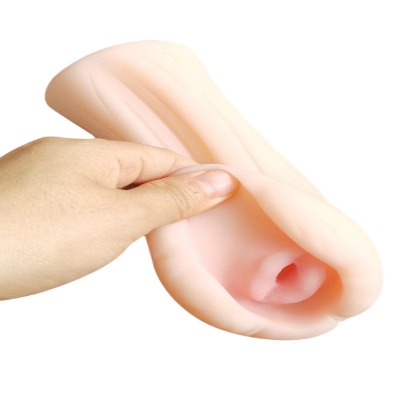 Мастурбатор Ротик Gentle hole без вибрации телесный
