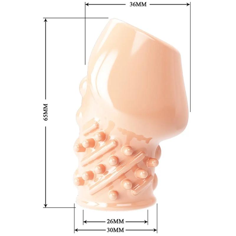 Насадка на член - Pretty Love Matias Penis Thicker Transparent Bodily