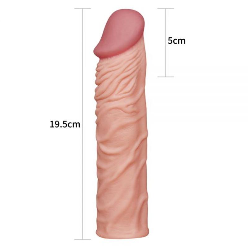 Насадка для более ярких и чувственных ощущений Add 2" Pleasure X Tender, Flash