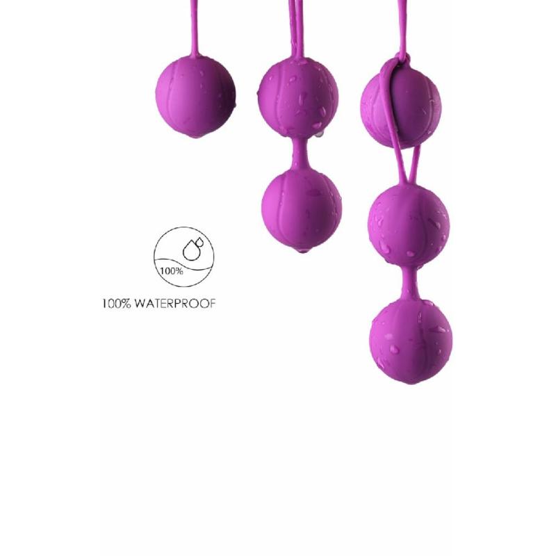 Набор вагинальных шариков Pleasure Violet
