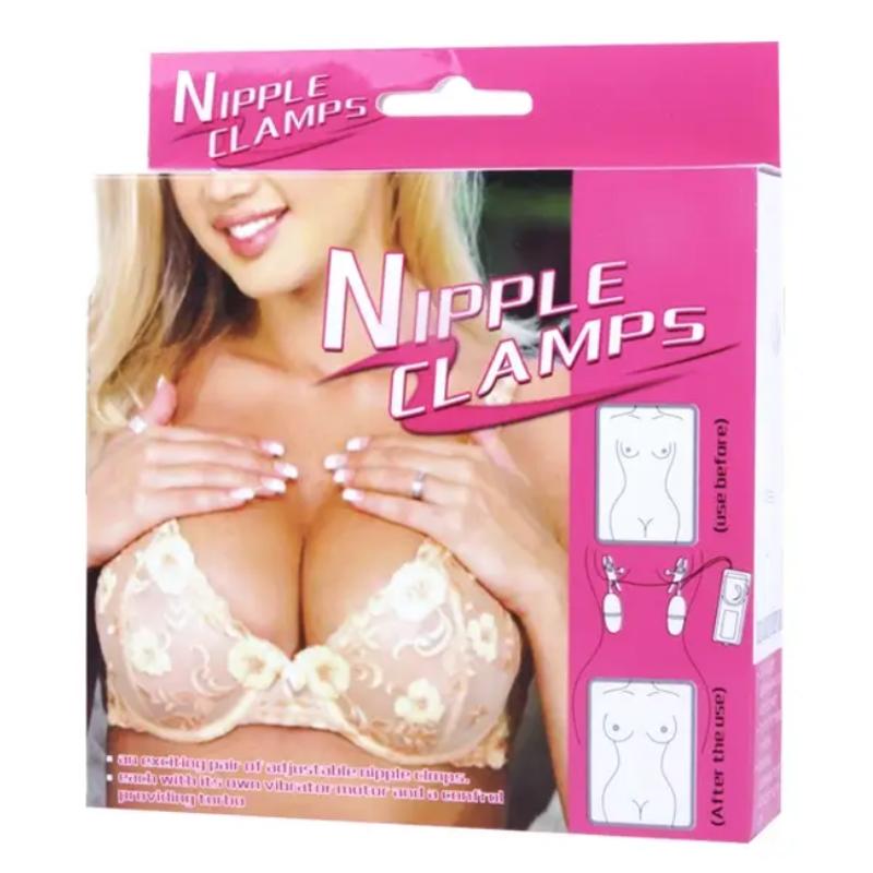 Вибростимулятор для груди Nipple Clamps