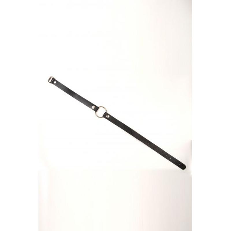 Кляп Leather O-Ring Gag, Black