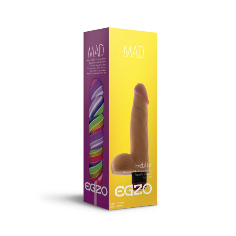 Вибратор EGZO Ciberskin V005 ( 17,5 см х 4 см )