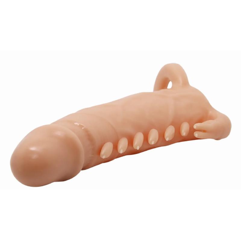 Удлиняющая насадка (удлиняет на 4 см) PREETTY LOVE - Penis Sleeve Emmitt