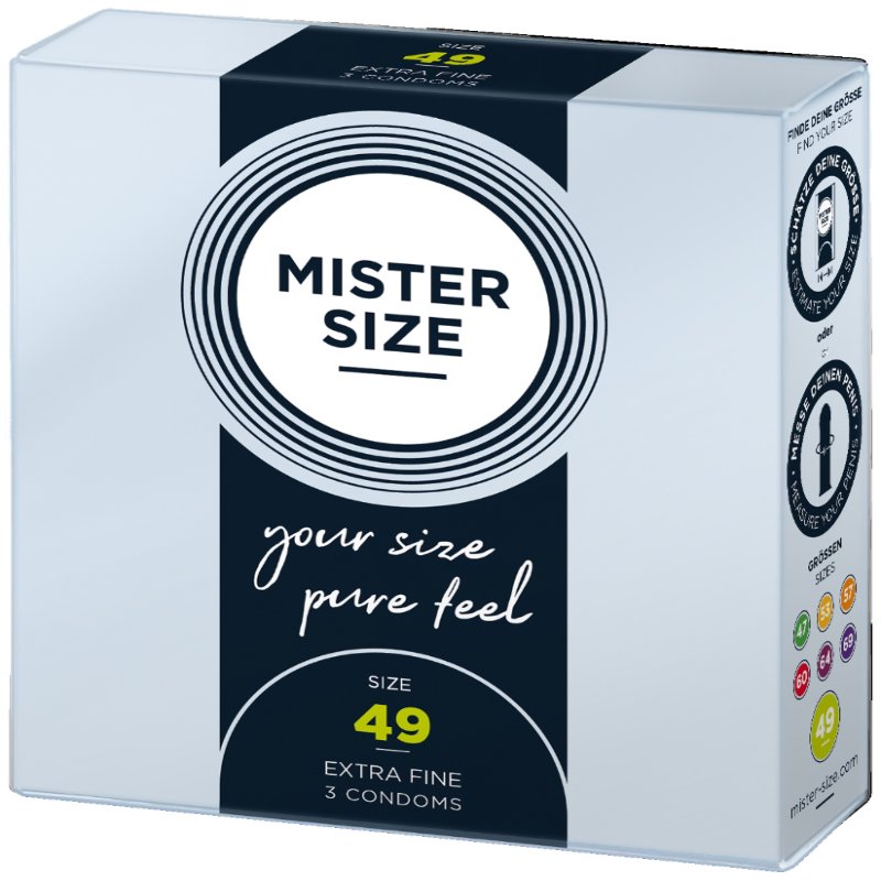 Презервативы Mister Size 49 mm (3шт) - зображення 1