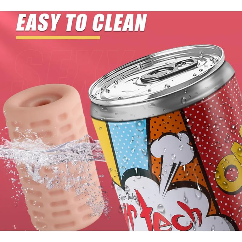 Мастурбатор Мужская карманная киска Soda cup