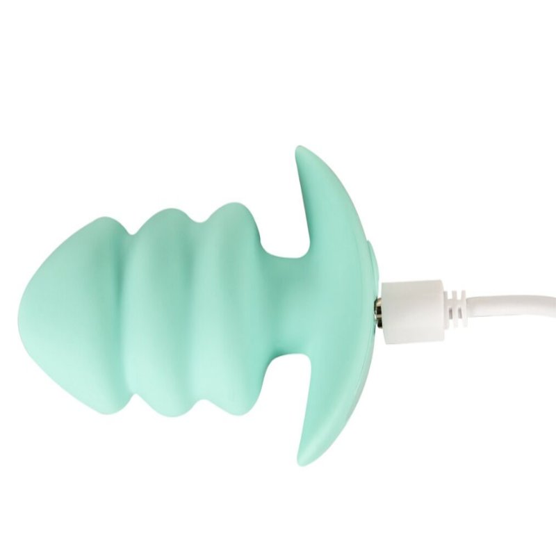 Анальная пробка с вибрацией Vibrating Mini Butt Plug Green