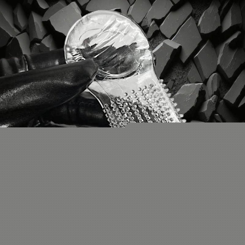 Закрытая насадка на член "Spikes hat", D40, L105 - зображення 1