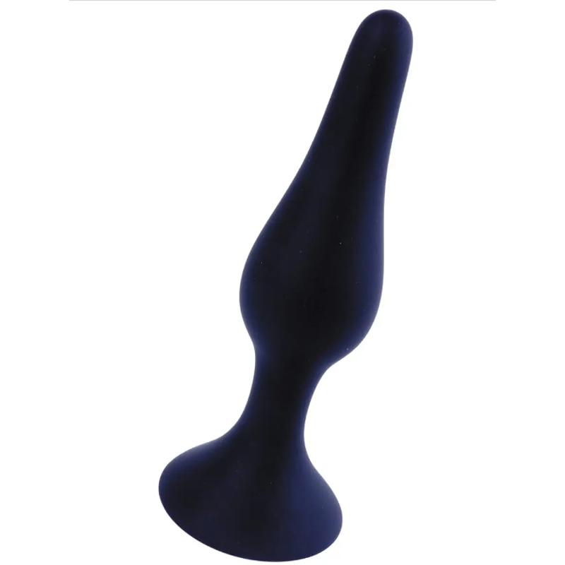 Анальный плаг Silicone Plug Black - Extra Large