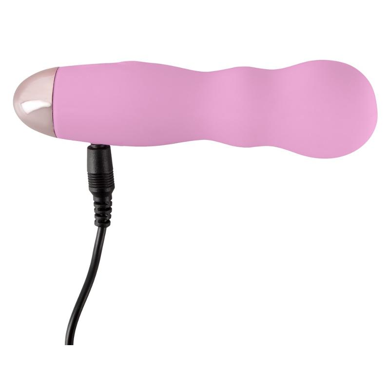 Компактный розовый мини-вибратор Cuties Mini Vibrator с 7 различными вибрационными режимами