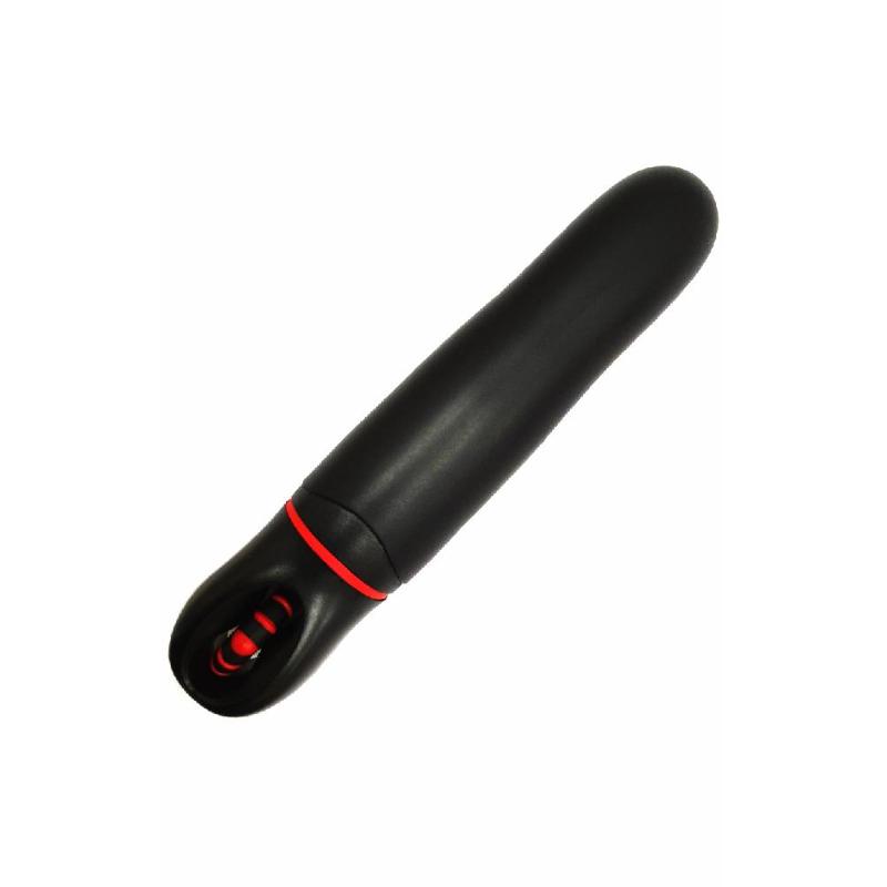 Стильный компактный вибратор AMOR BIG VIBRATOR REAL BIG Black (Приложение НЕ Функционирует!)