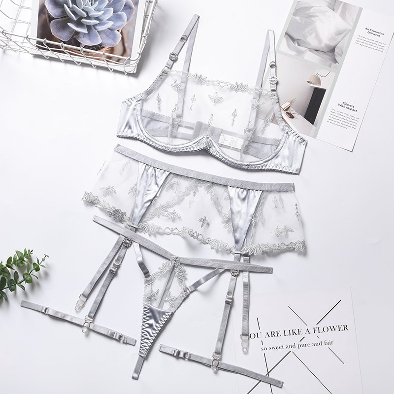 Комплект эротический Agatya Set White M