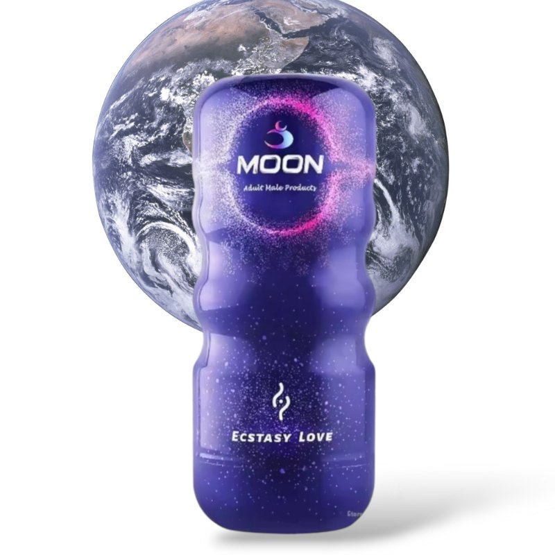 Мастурбатор реалистичная вагина "Moon", L 120mm, D 65mm - зображення 1