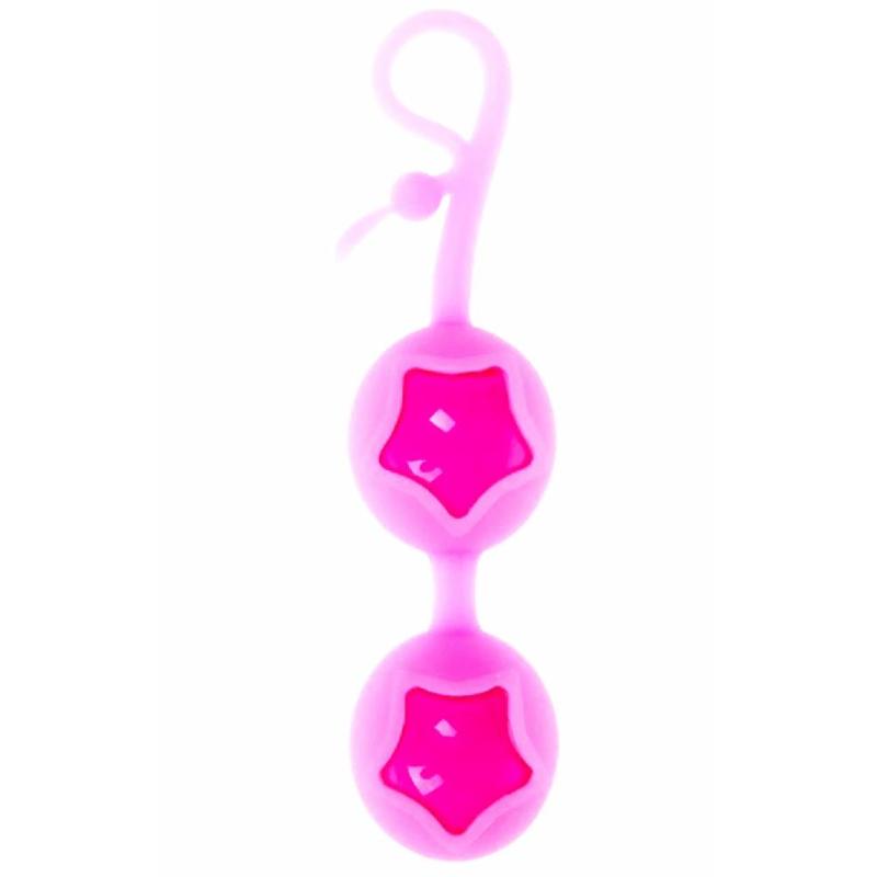 Вагинальные шарики Pink Star цвет розовый
