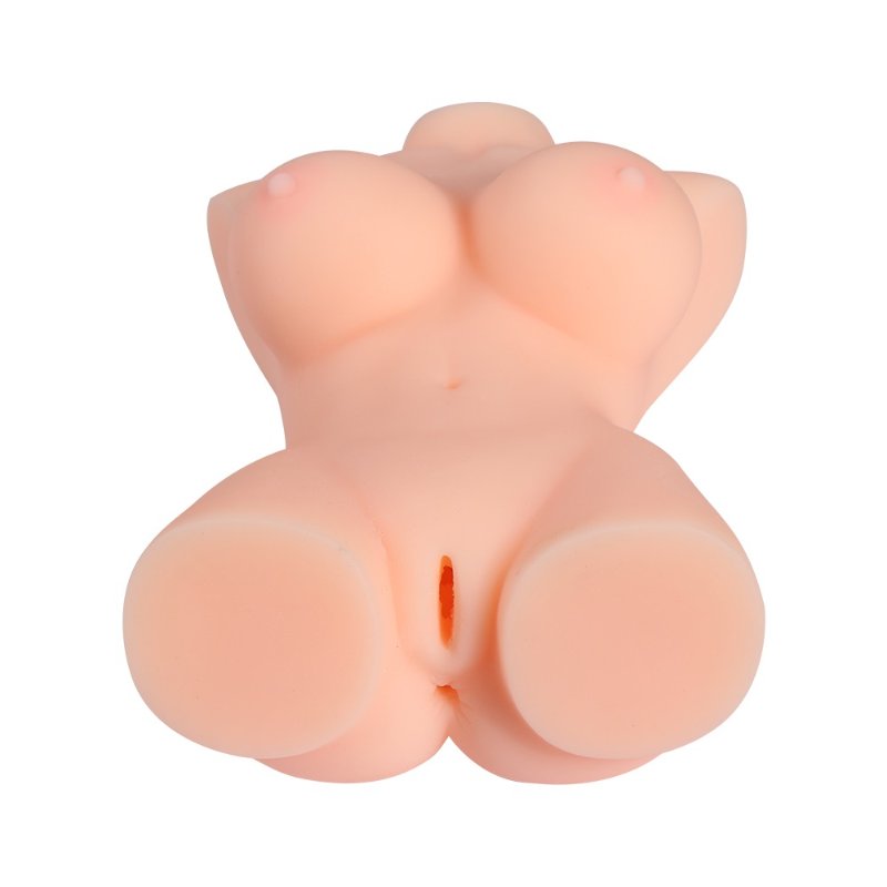 Мастурбатор мини-торс  вагина-анус Bella Mini sex doll  без вибрациицвет телесный