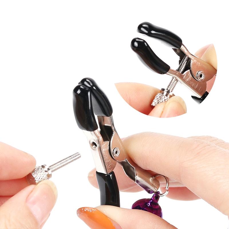 Зажимы на соски с бубенцами “Love Clamps”