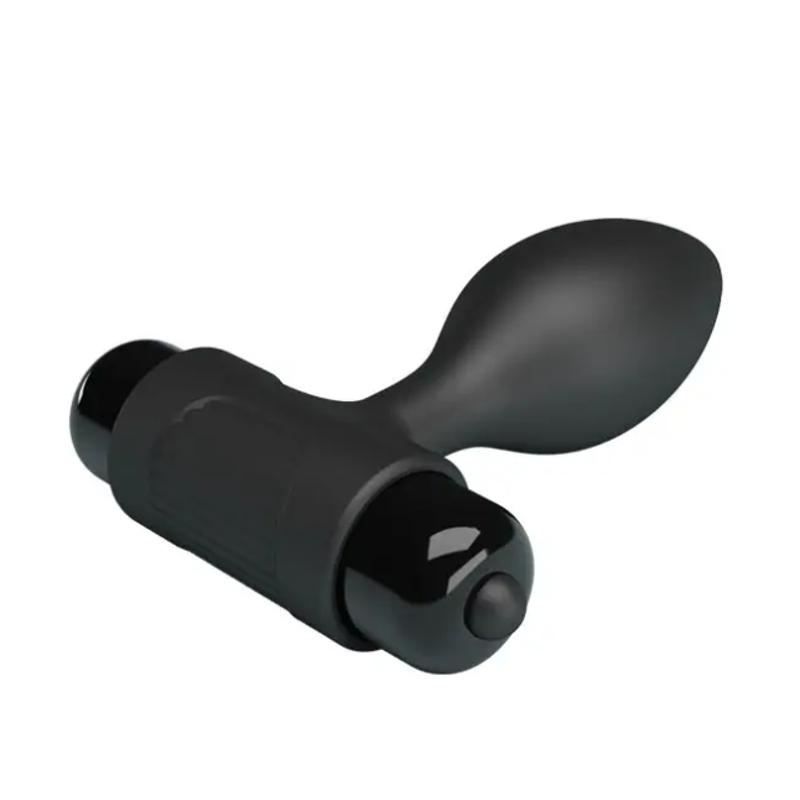 Силиконовая вибропробка Pretty Love - Vibro but plag 10  режимов вибрации