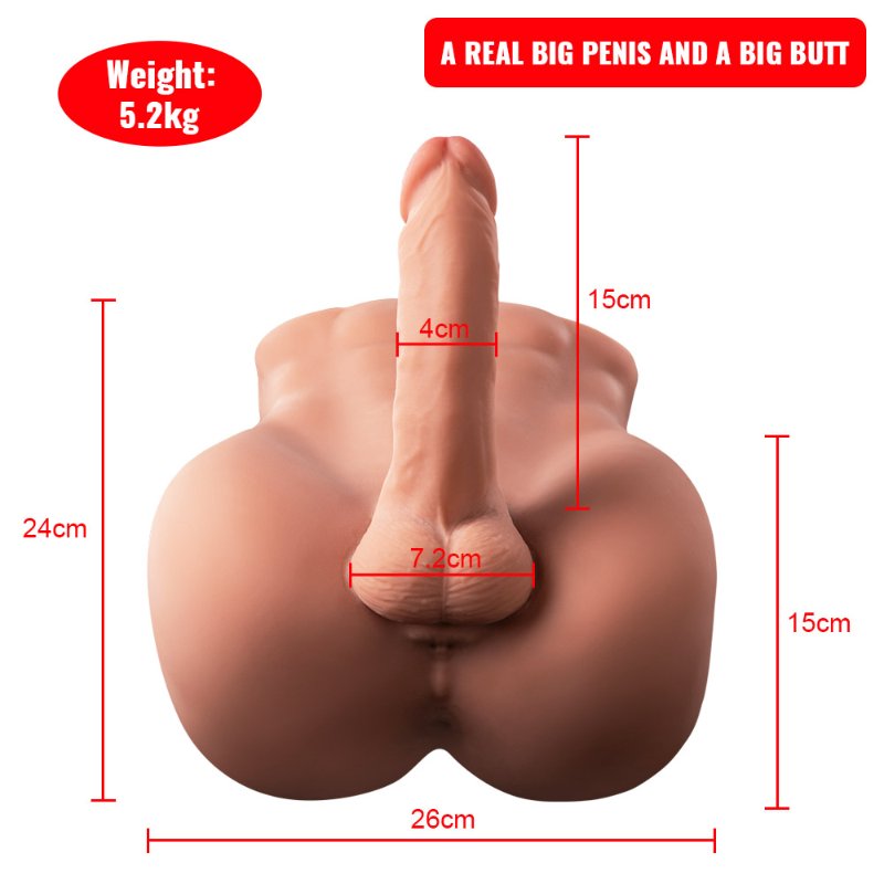 Фаллоимитатор торс реалистичный “Benedict dildo”