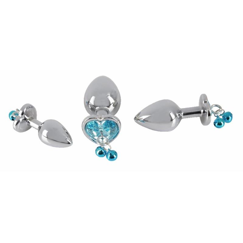 Набор из 4-х пробок с поводком Butt Plug Set with a Leash S, M, L