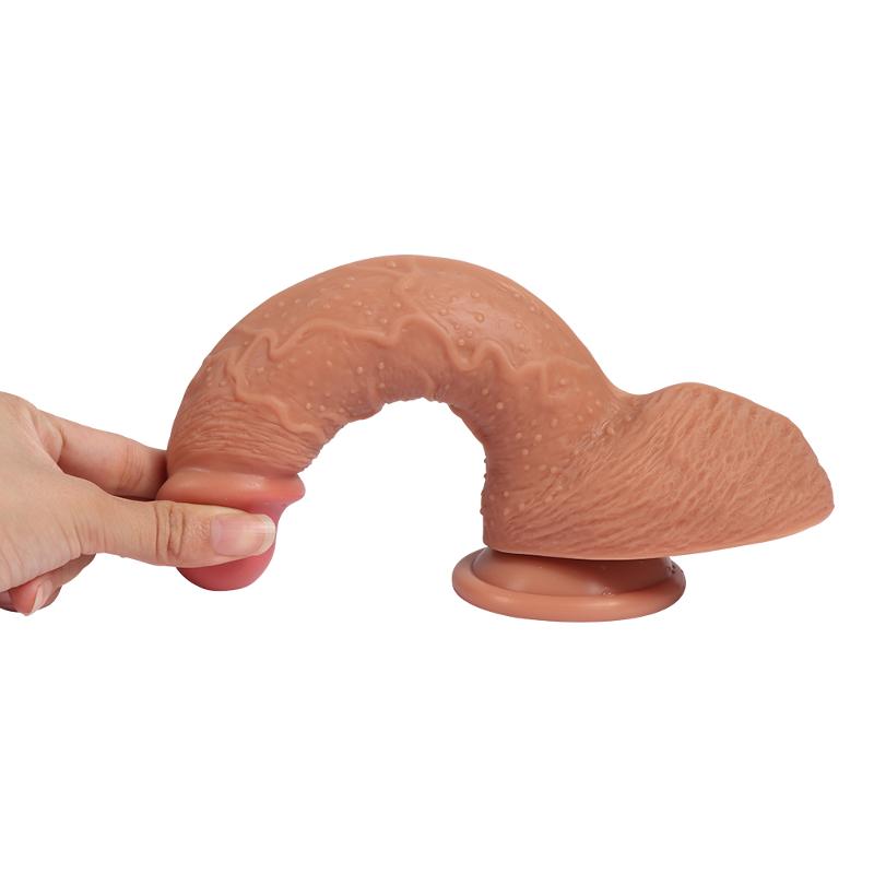 Фаллоимитатор "Buru penis", мулат