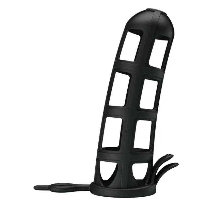 Стимулирующая ажурная насадка Penis Sleeve