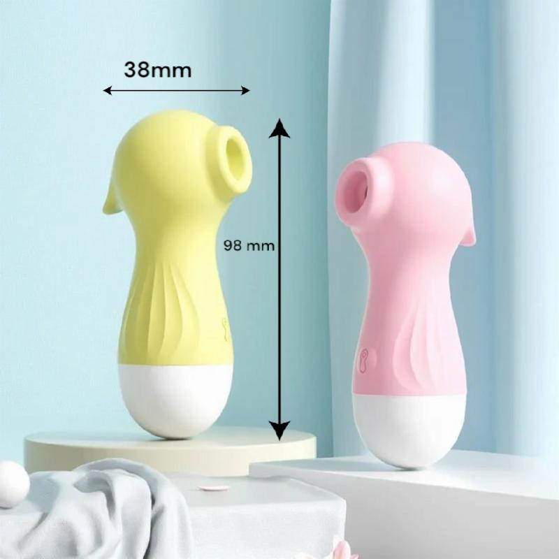Вакуумный стимулятор "Sexy Seahorse", 10 режимов, цвет жёлтый