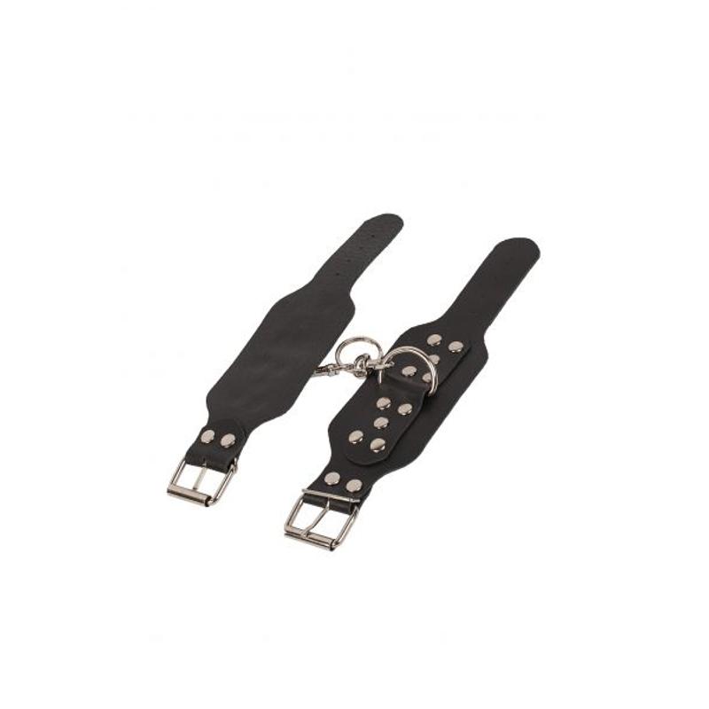 Наручники Leather Hand Cuffs, Black