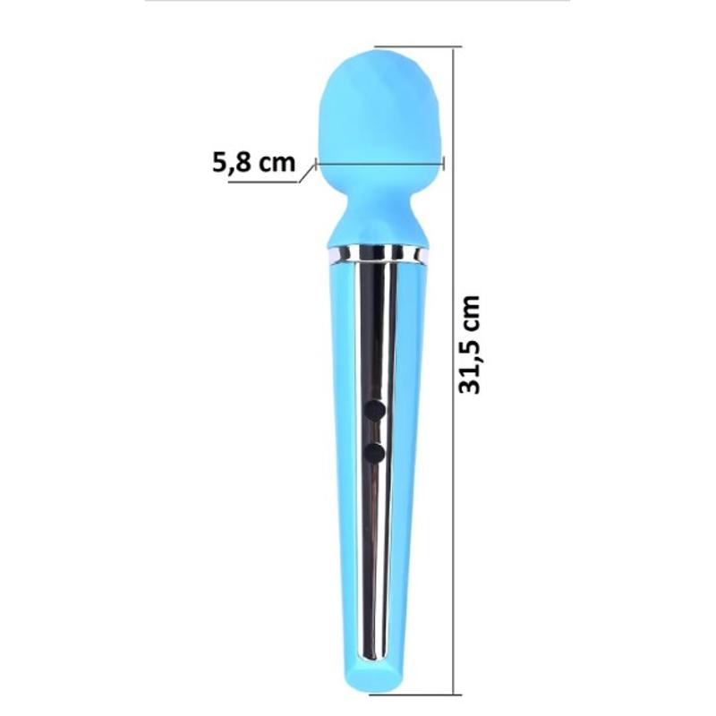 Вибромассажер Boss Series - Massager Genius USB Blue 10 Function