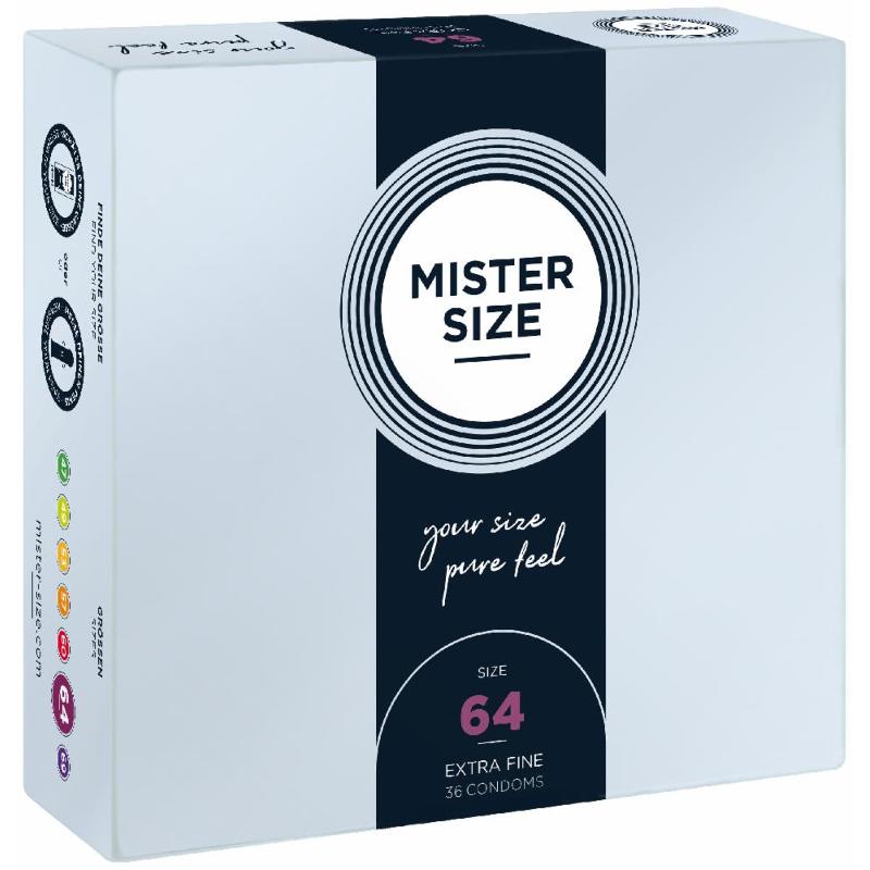 Презервативы Mister Size 64 mm (по 1шт)