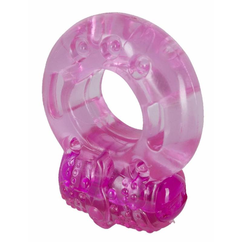 Эрекционное кольцо с вибрацией Vibro-Cock Ring "One Time"