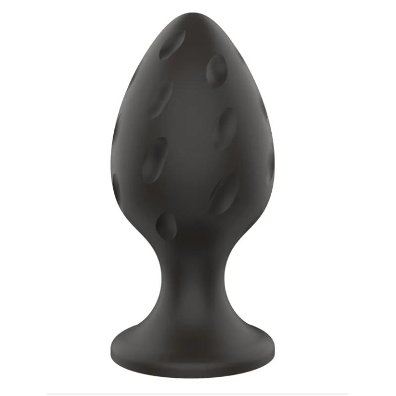 Анальний силиконовый плаг Boss Series - Silicone Anal Plug M 3,5 cm