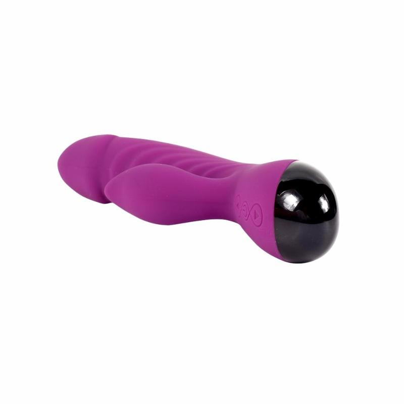 ВИБРОМАССАЖЁР "Uitra-premium dual-action massager", 10 режимов вибрации и 4 варианта скорости