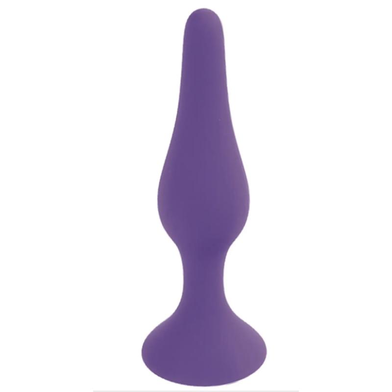 Анальный плаг Silicone Plug Purple - Large