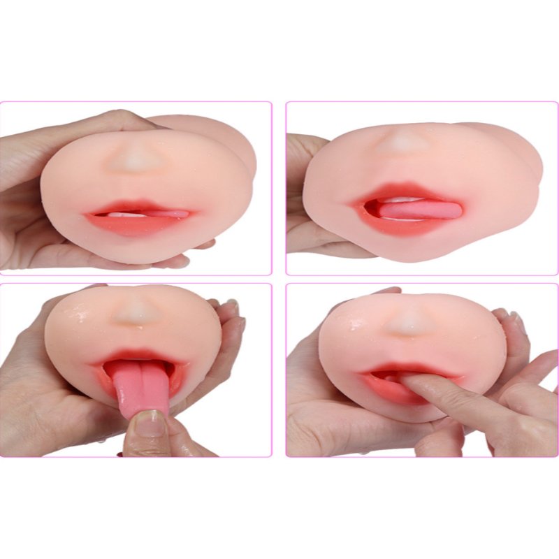 Мастурбатор Little Nose (Ротик) без вибрации телесный