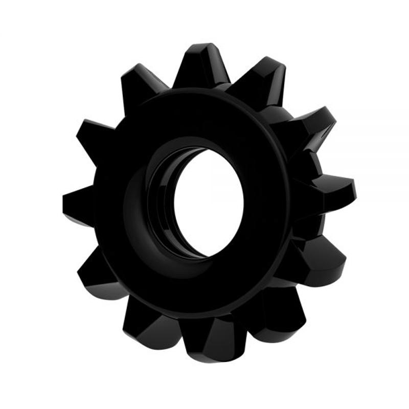 Мягкое и эластичное ерекционное кольцо без вибрации POWER PLUS Cockring