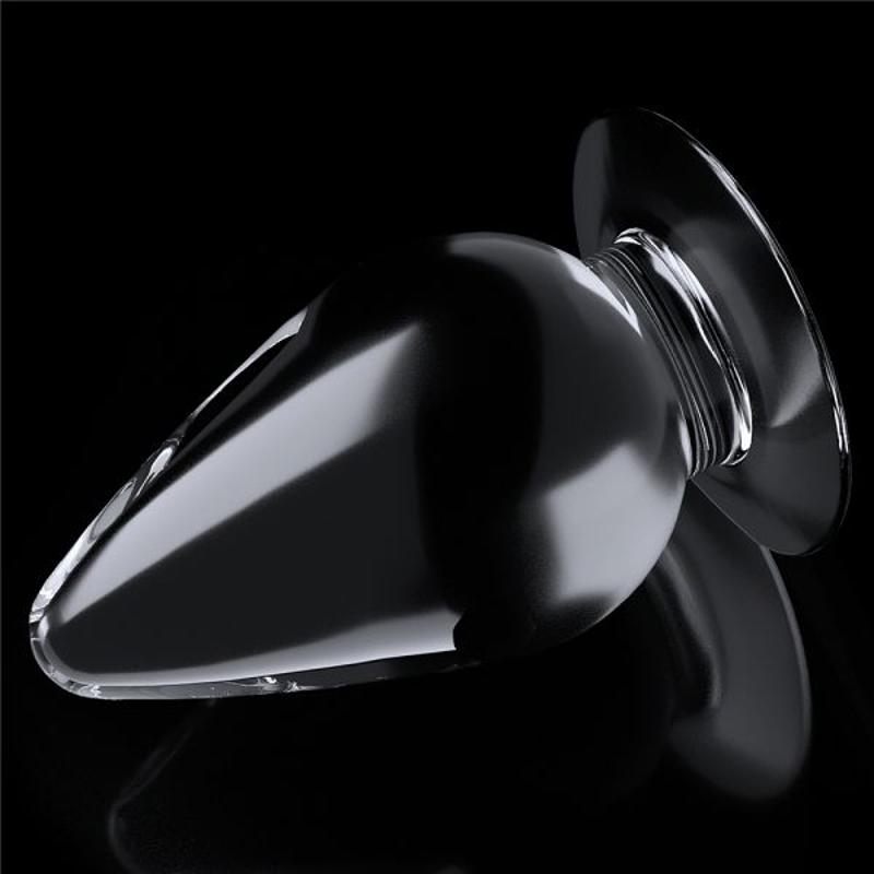 Анальная пробка конической формы 4.5'' Flawless Clear Anal Plug, Clear