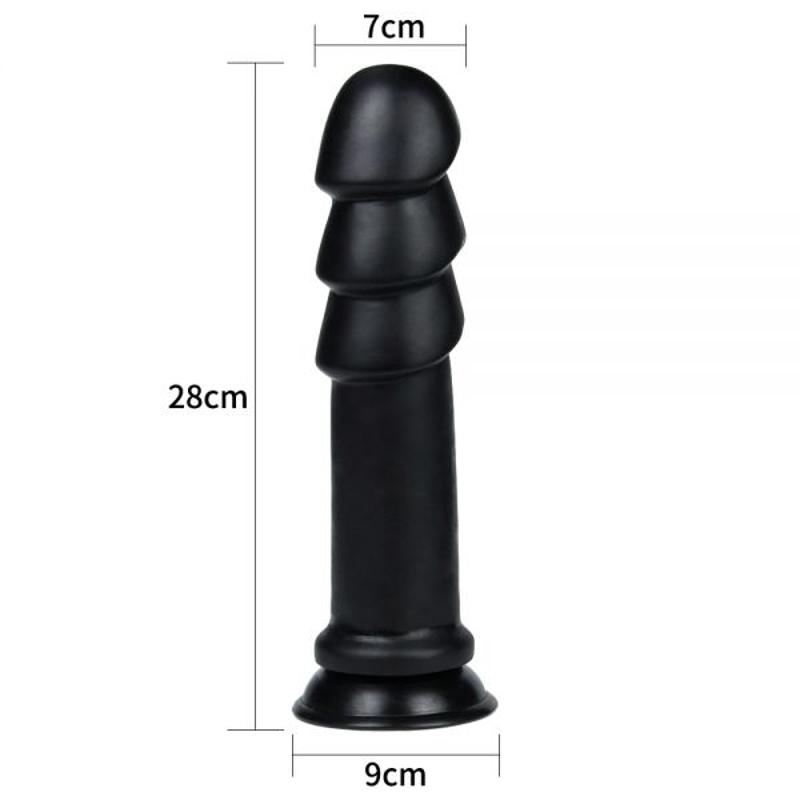 Анальная пробка с оригинальной  формой 11.25" King-Sized Anal