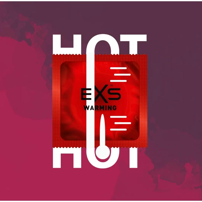 Презервативы EXS Warming с согревающим эффектом (по 1 шт)