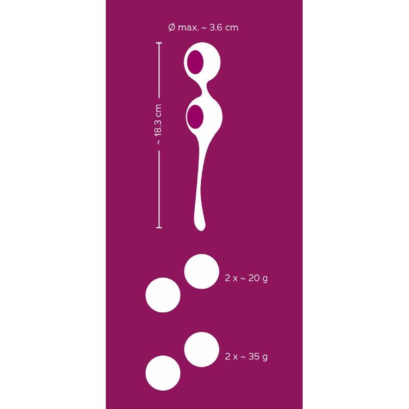 Вагинальные шарики для тренировок Кегеля -Kegel training balls with extra weights
