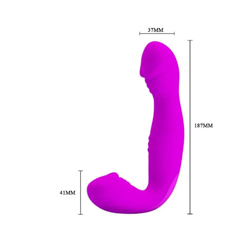 Безременной вибрострапон "ANGELO PURPLE"
