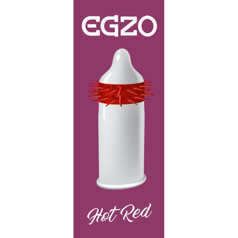 Презервативы EGZO Hot Red (упаковка 1 шт)
