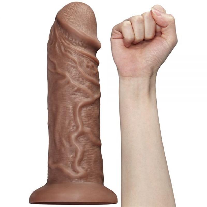 Фаллос гигант на присоске 10.5'' King-sized Dildo, Brown