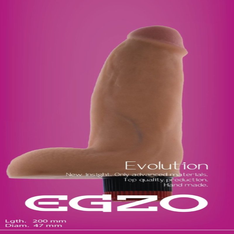 Вибратор EGZO Ciberskin V002 ( 20 см х 4,7 см )