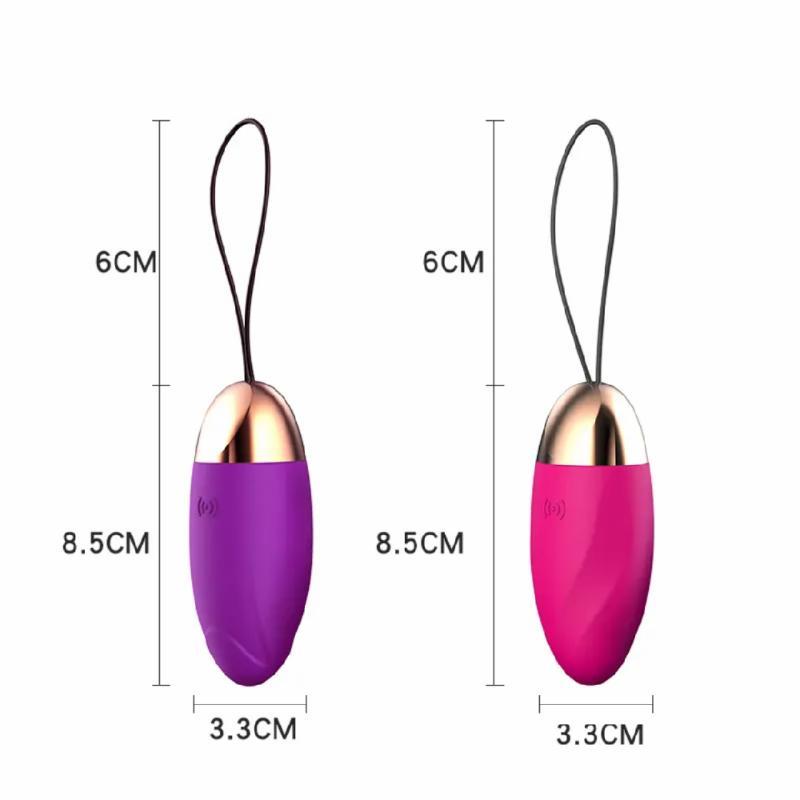 Виброяйцо вагинальное "USB EGG", цвет фиолетовый, 10 режимов вибрации