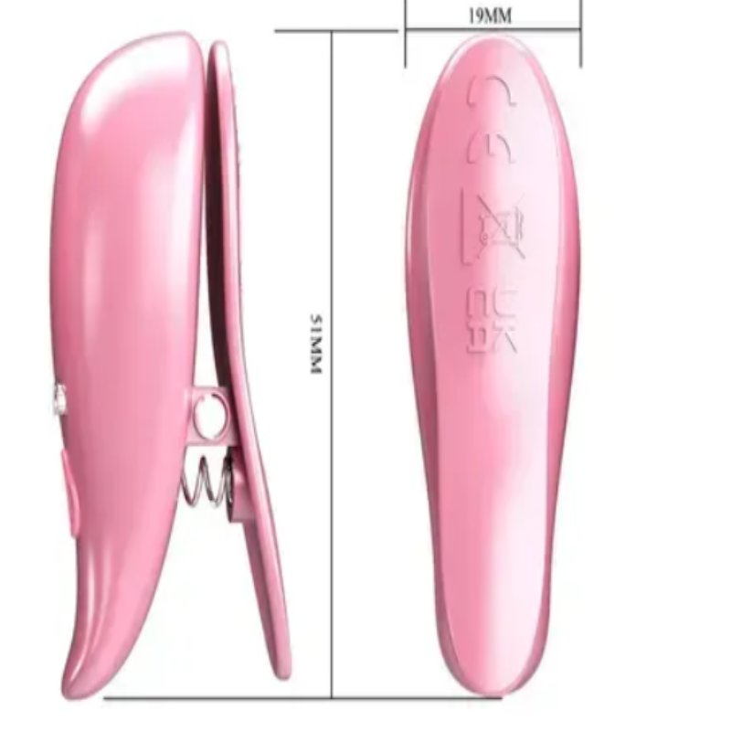 Вибростимуляторы для сосков Pretty Love - Leaf, 10 vibration functions, BI-300036