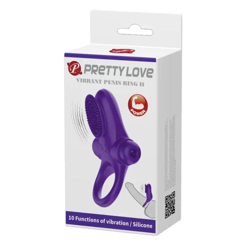 Кольцо эрекционное серии Pretty Love " Vibrant penis ring II "