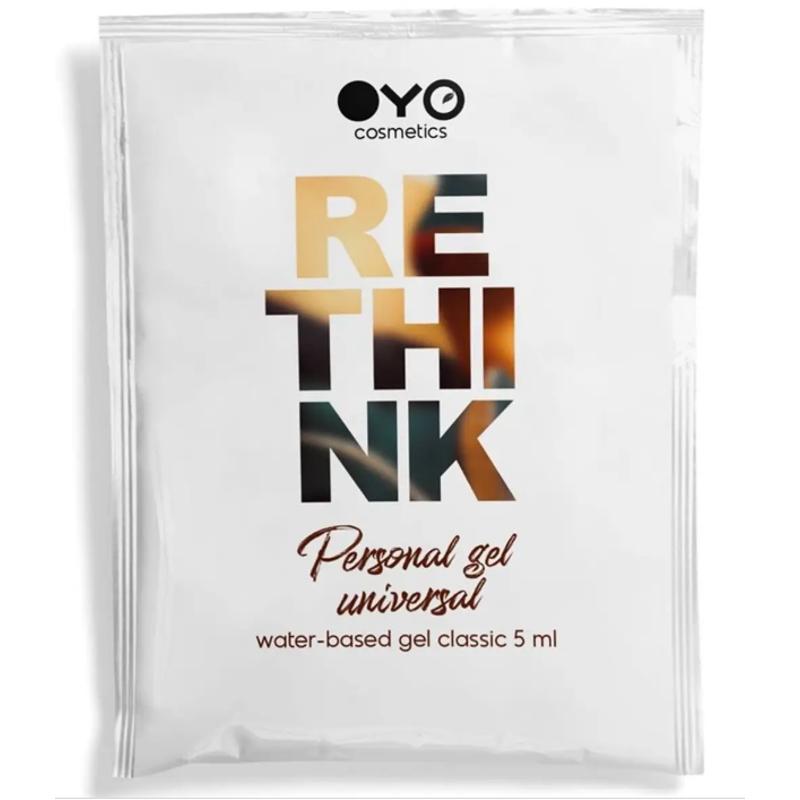Универсальный увлажняющий гель на водной основе OYO Personal Gel Universal, 5 мл