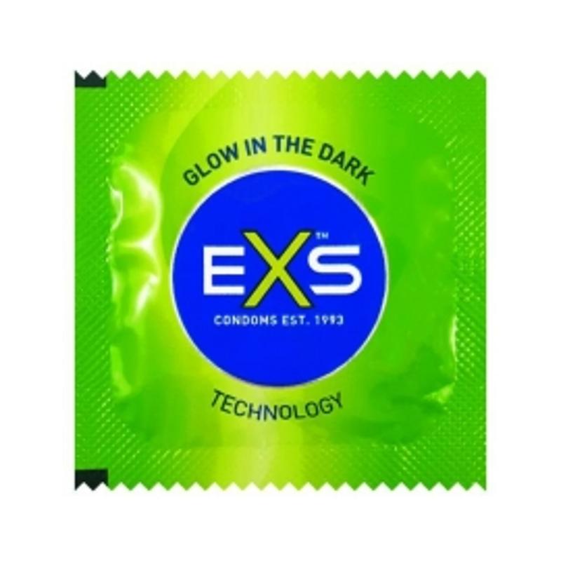 Презерватив EXS светится в темноте (по 1 шт)